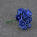 ROSE SWEETHEART PICK  NAVY BLUE (1 DZ/POLY BAG)