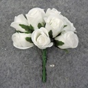 ROSE SWEETHEART PICK TRUE WHITE (1 DZ/POLY BAG)