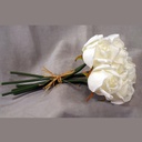 ROSE BUDS SATIN 11" BUNDLE X6