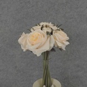 ROSE NOSEGAY/STANDING BOUQUET X12 CANDLE