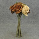 ROSE NOSEGAY/STANDING BOUQUET X12 CHOCOLATE