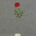 26" ROSE STEM LARGE OPEN RED