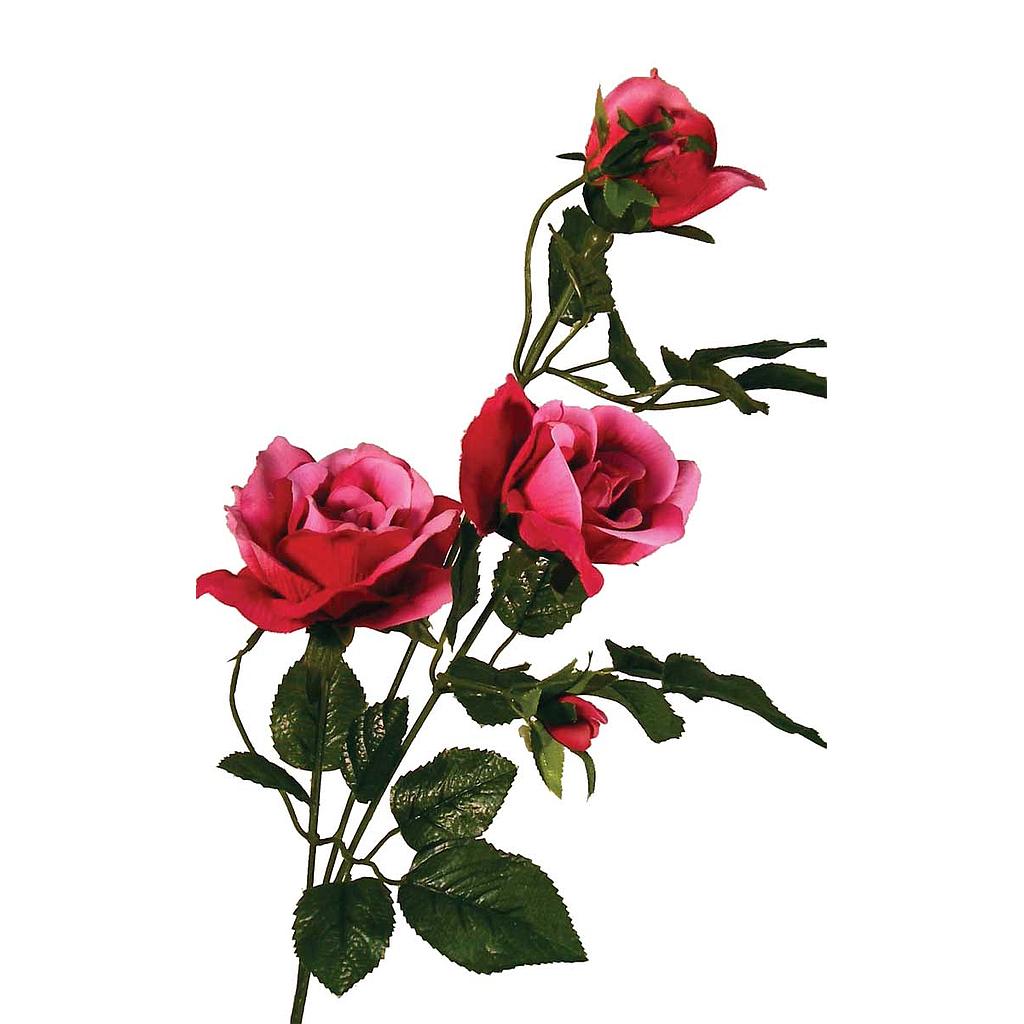 ROSE X3 LIFE LIKE FUSCHIA
