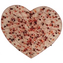 HEART 20"RED FLAT WIRE  DISPLAY