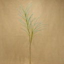 GRASS/PINE FLOCKED SPRAY 35"  BLUE