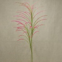 GRASS/PINE FLOCKED SPRAY 35"  FUCHSIA