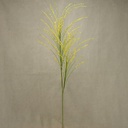 35" GRASS/PINE FLOCKED SPRAY YELLOW