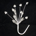 8" ACRYLIC PICK CLEAR