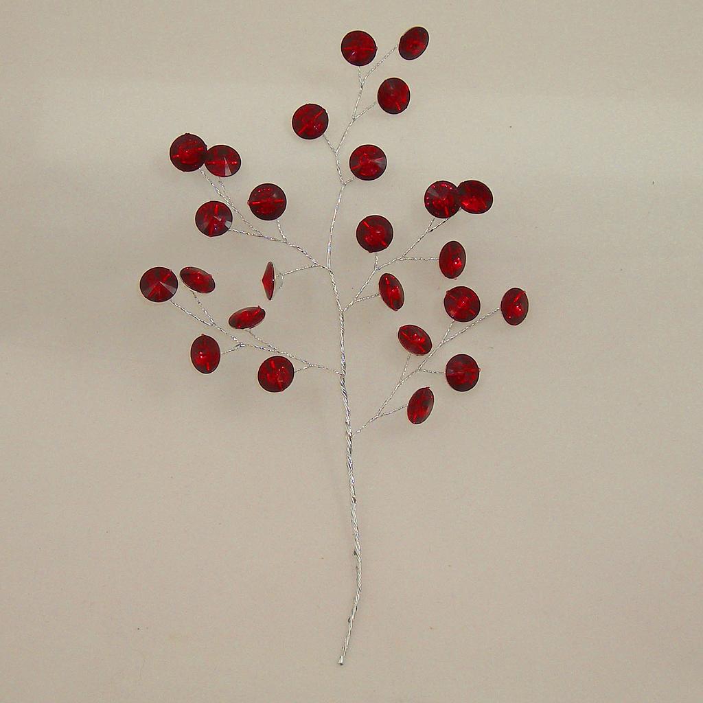 GEM PICK 8"  BURGUNDY