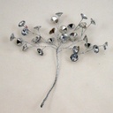 6.5" GEM PICK SILVER