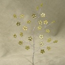 8" JEWEL FLOWER PICK MINT