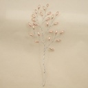 PEARL OVAL PICK 8.5&quot;  LIGHT PINK
