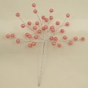 PEARL BEAD PICK 6.75"  FUCHSIA