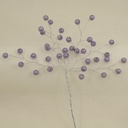 6.75" PEARL BEAD PICK LIGHT PURPLE