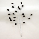 8.5" ACRYLIC BEAD PICK BLACK