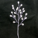 ACRYLIC BEAD PICK 8.5"  CLEAR