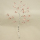 ACRYLIC BEAD PICK 8.5"  PINK