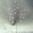 ACRYLIC BEAD PICK 8"  PINK
