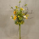 20" DAISY MIX SPRAY YELLOW/WHT