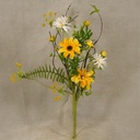16" DAISY MIX PICK YELLOW/WHITE