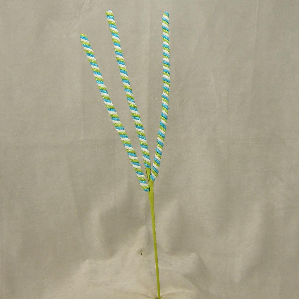 [SA4109-GBW] 29" TWISTED SPRAY X3 GREEN/BLUE/WHITE