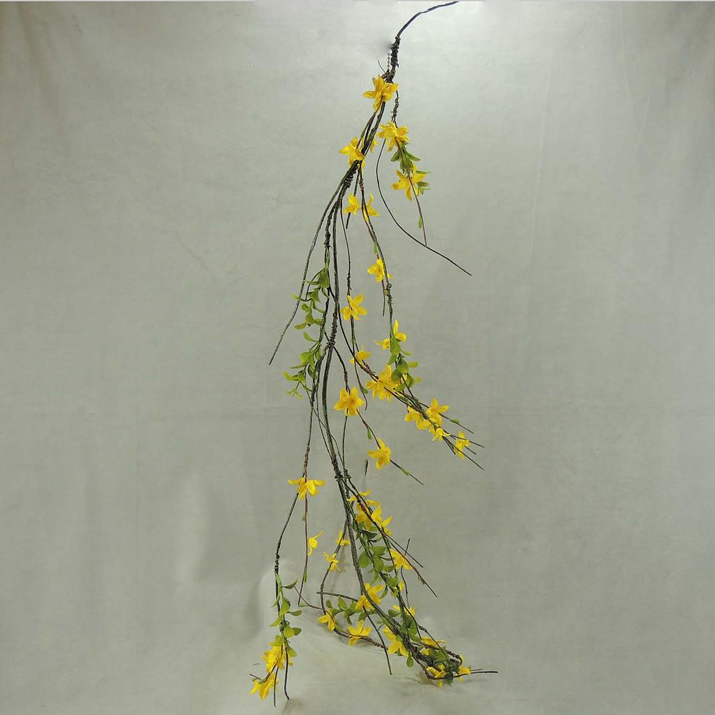 GARLAND 54&quot; FORSTHYIA  YELLOW