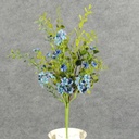 15" FLOWERING MIXED PICK BLUE