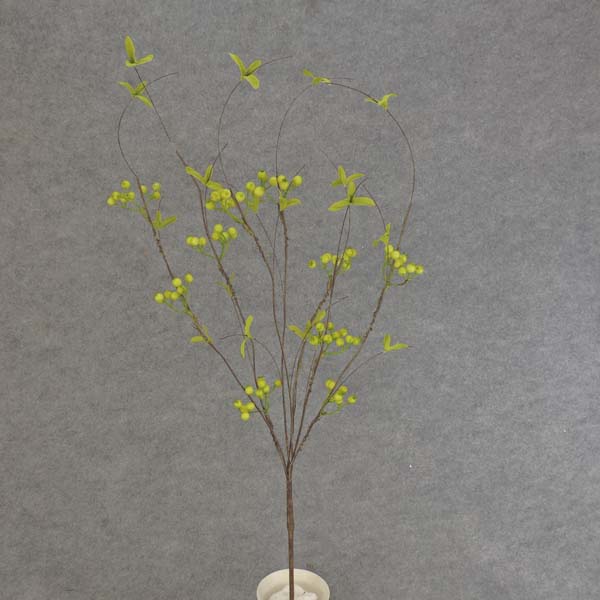 TWIG/BERRY SPRAY X7 32"  GREEN