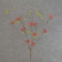 TWIG/BERRY SPRAY X7 32"  RED/ORANGE