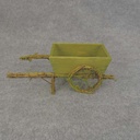 12" WAGON MOSS/TWIG/WOOD 13x