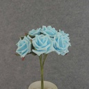 ROSE OPEN BUNDLE X9 10"  BLUE