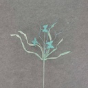30" BUTTERFLY GRASS SPRAY LIGHT BLUE