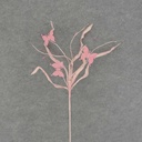 30" BUTTERFLY GRASS SPRAY LIGHT PINK