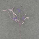 BUTTERFLY GRASS SPRAY 30&quot;  PURPLE