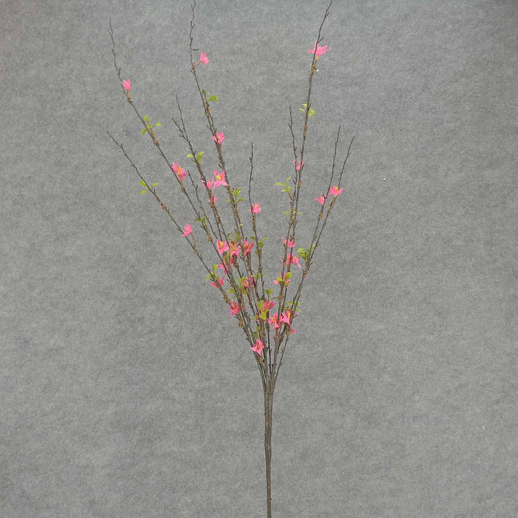 TWIG/BLOSSOM SPRAY X5 40"  PINK