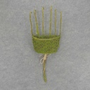 RAKE PLANTER TWIG/MOSS 10x28"