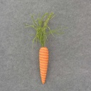 14" HANGING CARROT  ORANGE