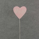 MOM HEART PICK 16" OAL 4.5" HRT (6 PER BAG)
