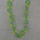 72" SHAMROCK CHAIN GARLAND GREEN