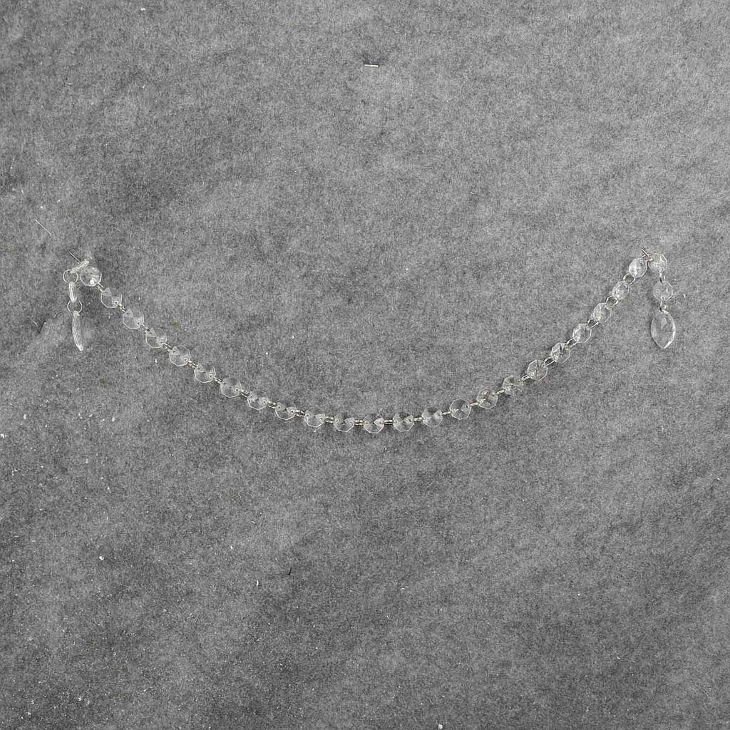 ACRYLIC GEM MINI GARLAND 24"  SMALL GEMS