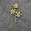 19" STAR PICK X3 (6/BAG) LARGE GOLD