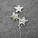19" STAR PICK X3 (6/BAG) LARGE SILVER