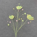 BIRDY/BALL SPRAY 35" YEL/GREEN/PINK