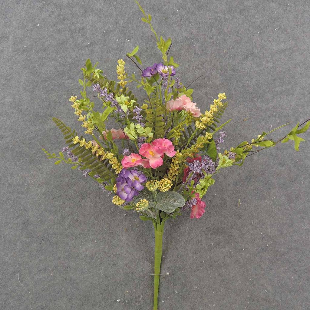 21" MIXED FLOWER/FOLIAGE BUSH