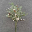 21" COTTON/EUCALYPTUS BUSH