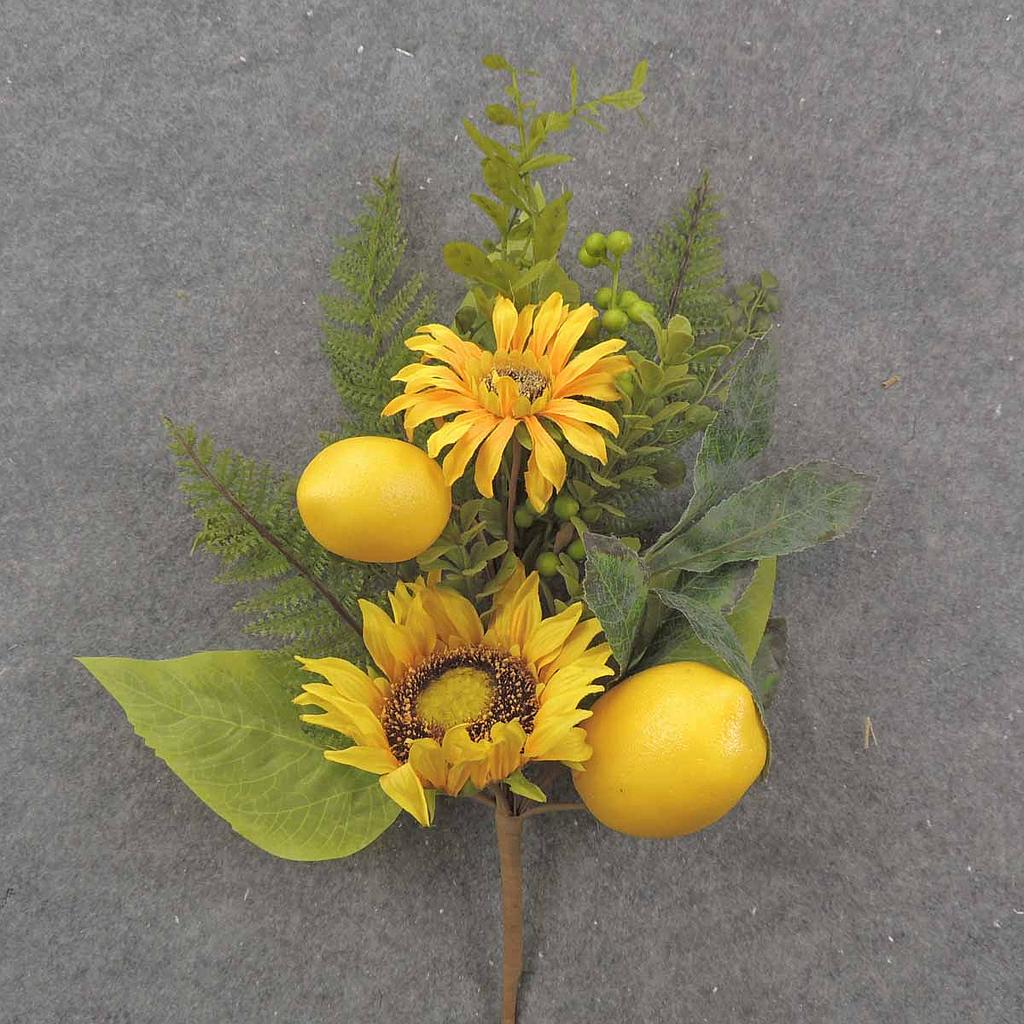 20" SUNFLOWER/LEMON SPRAY