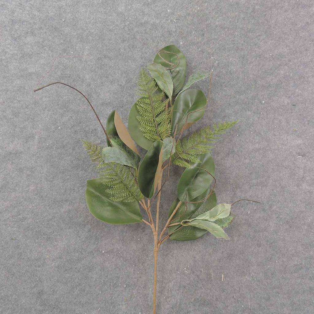 FERN/LEAF/TWIG BUSH 34" 