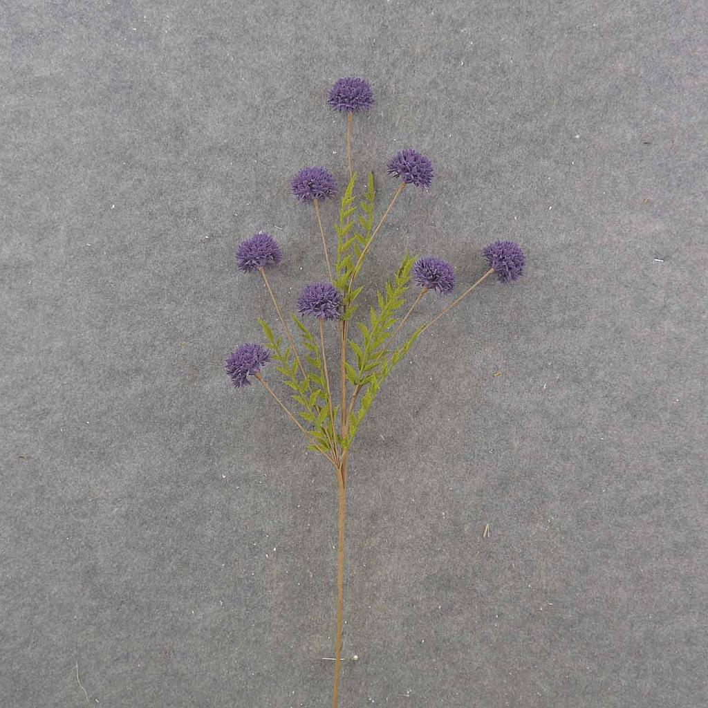[SA9040] 28" THISTLE SPRAY X8 PURPLE
