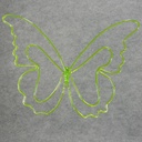 BUTTERFLY 24&quot; HANGING   GREEN