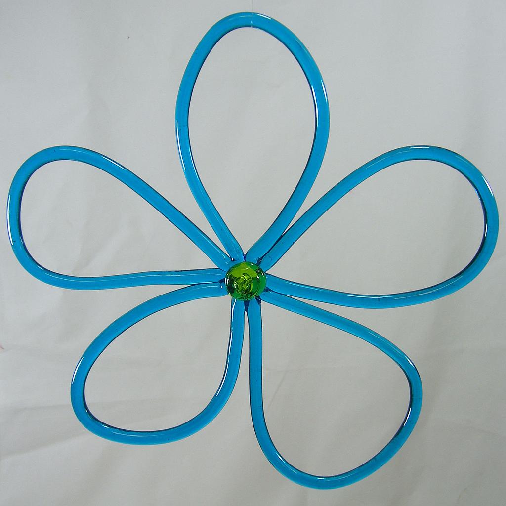 [SB344-BLU] 10" DAISY HANGING DISPLAY BLUE